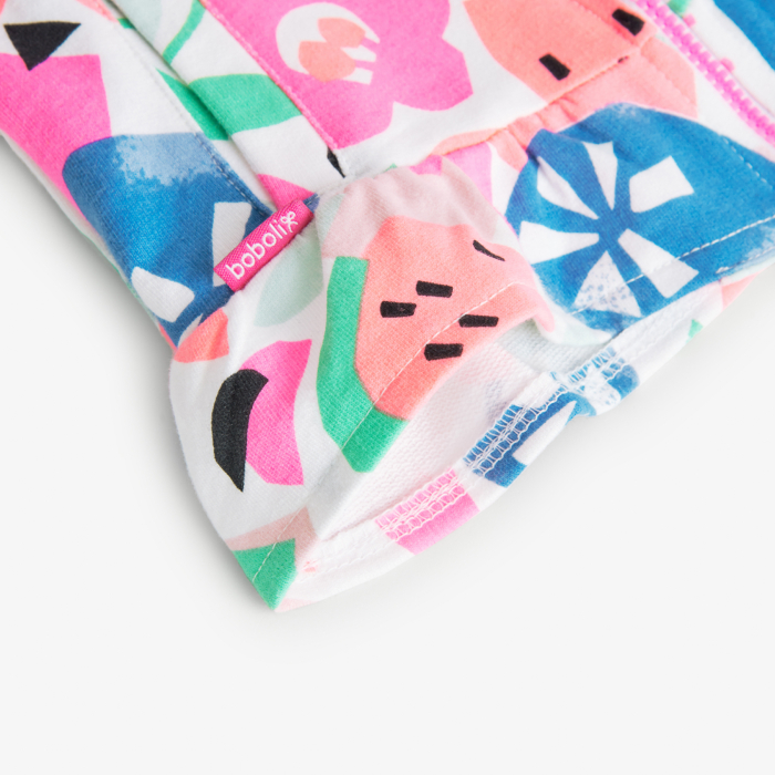 detail Dívčí květinová bunda Boboli s volánky BOBOLI