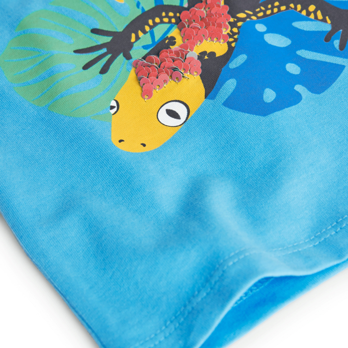 detail Chlapecké tričko s potiskem plazů BOBOLI