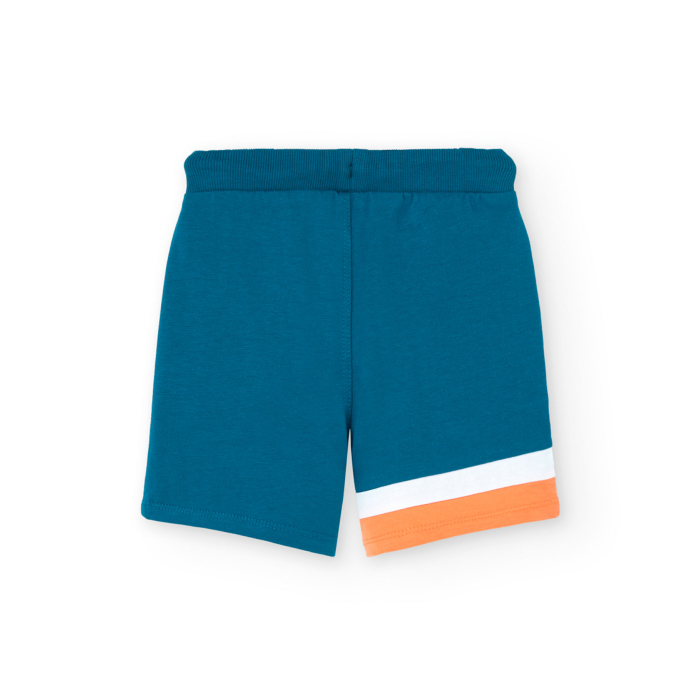 detail Chlapecké letní kraťasy s oranžovým detailem BOBOLI