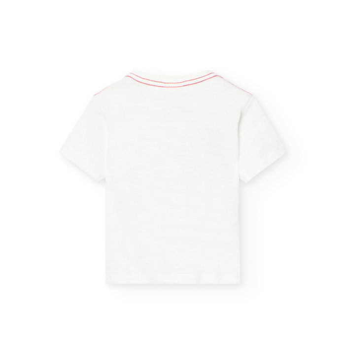 detail Chlapecké tričko z měkké látky s potiskem BOBOLI