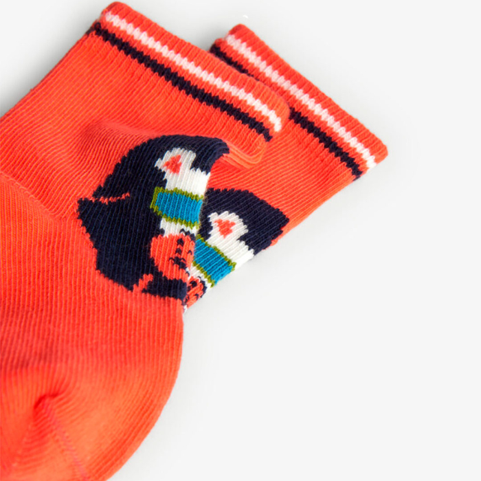 detail Chlapecká sada pletených ponožek s motivem zvířátek BOBOLI