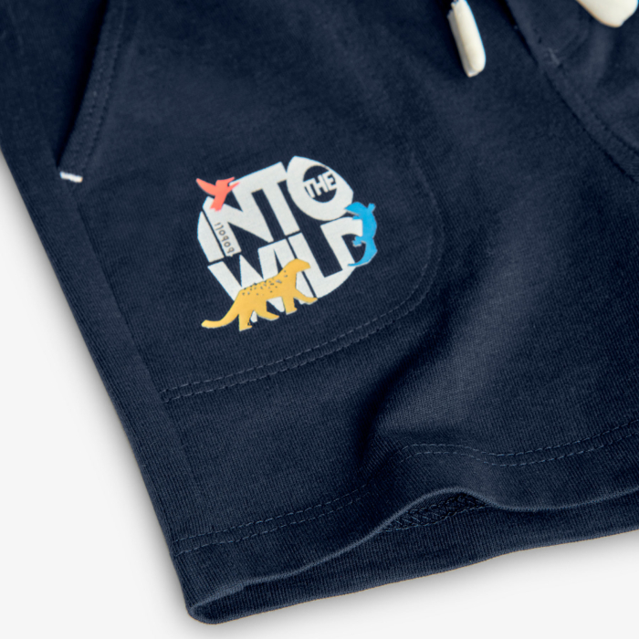 detail Chlapecké kraťasy s elastickým pasem a stahovací šňůrkou BOBOLI