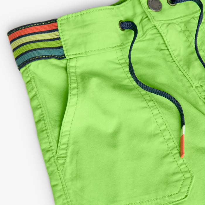 detail Chlapecké gabardénové kraťasy se stahovací šňůrkou BOBOLI