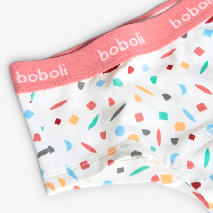 detail Dívčí sada 3 kalhotek s barevným potiskem BOBOLI