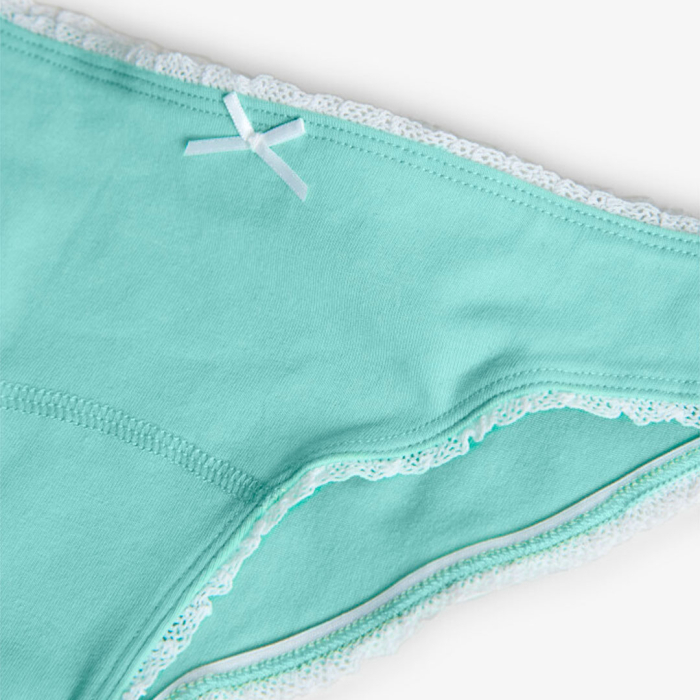 detail Dívčí sada 3 jednobarevných kalhotek BOBOLI