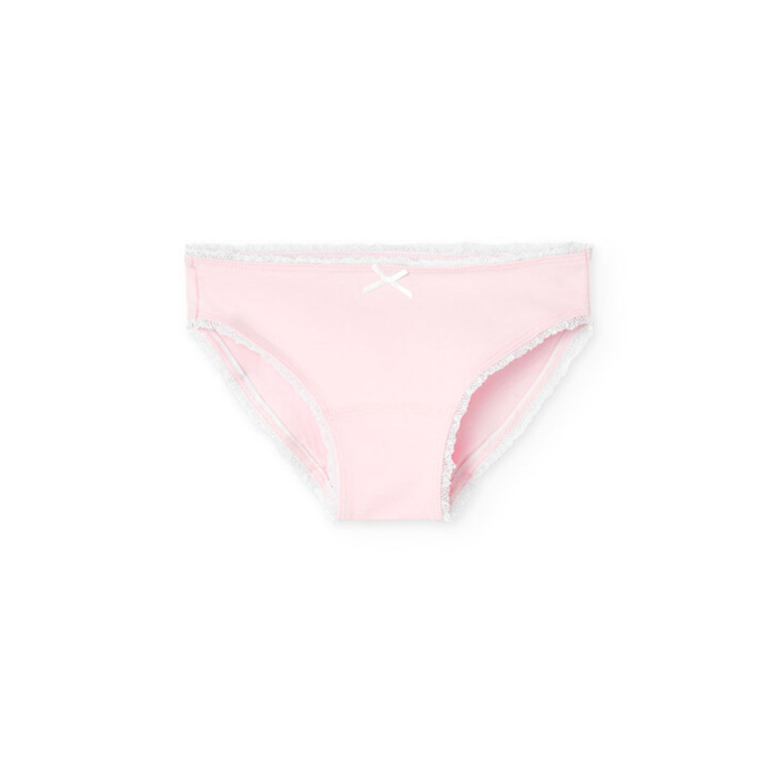 detail Dívčí sada 3 jednobarevných kalhotek BOBOLI