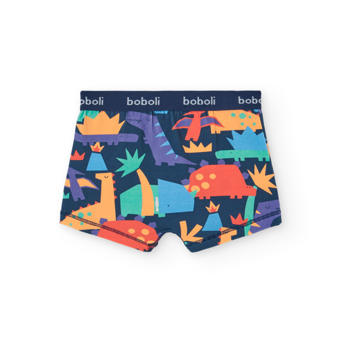 detail Chlapecké bavlněné boxerky – sada 3 kusů s dinosaury BOBOLI