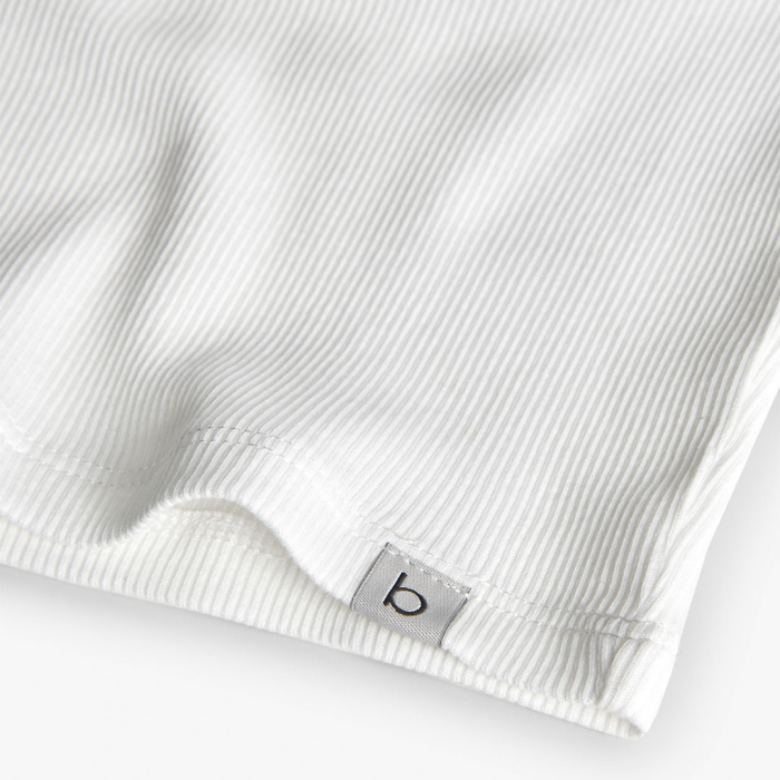 detail Bavlněné dívčí tričko s kroužkovým límečkem a knoflíky BOBOLI