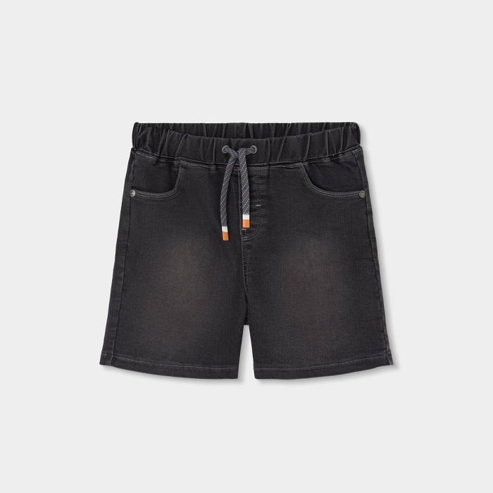 detail Chlapecké džínové šortky s elastickým pasem BOBOLI