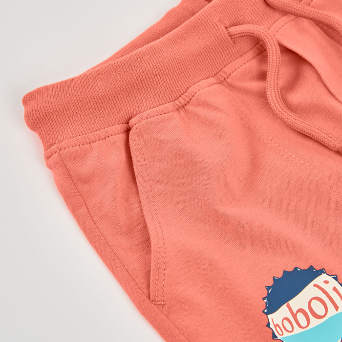 detail Chlapecké kraťasy v jemné barvě BOBOLI