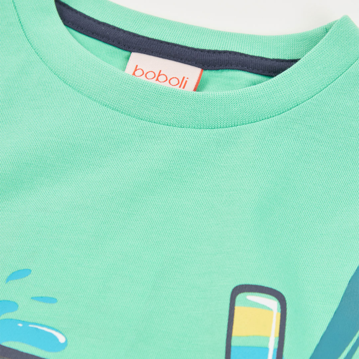 detail Chlapecké tričko s potápěčem BOBOLI