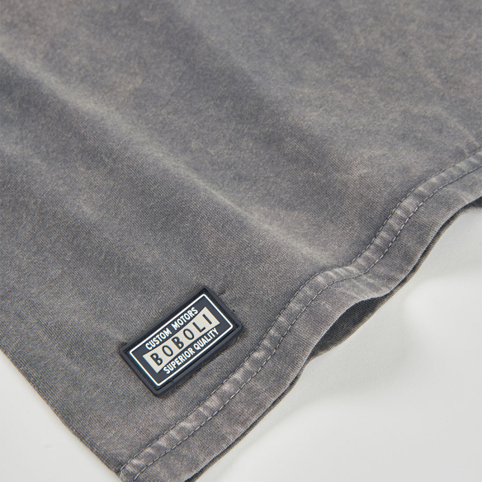 detail Chlapecké tričko s mořskými živočichy BOBOLI