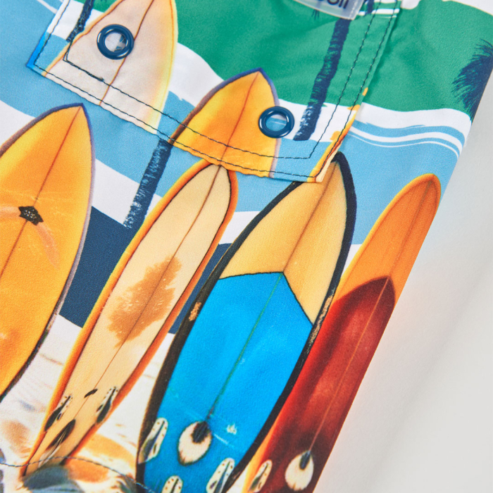 detail Chlapecké plavky se surfovými prkny BOBOLI