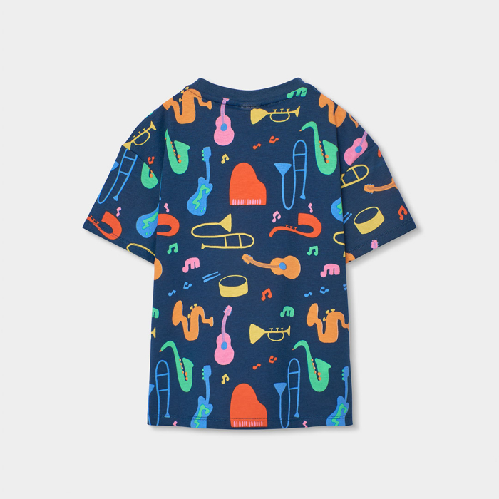 detail Chlapecké pyžamo s hudebním motivem BOBOLI
