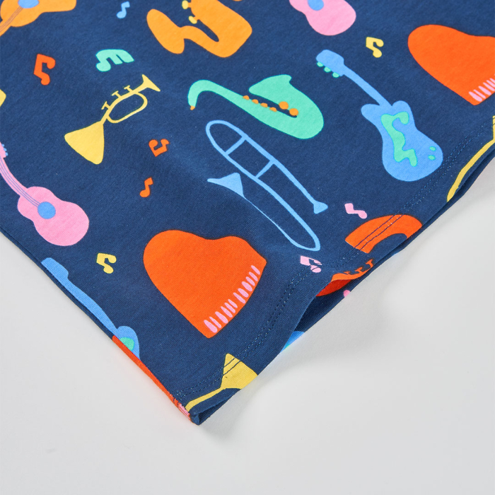 detail Chlapecké pyžamo s hudebním motivem BOBOLI