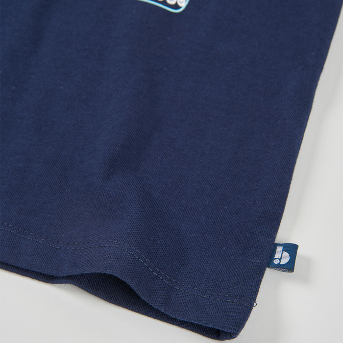 detail Dívčí tričko s motivem slona a výšivkou BOBOLI