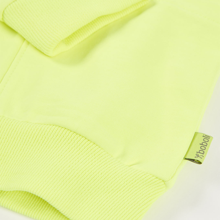 detail Unisex mikina na zip s kapucí BOBOLI