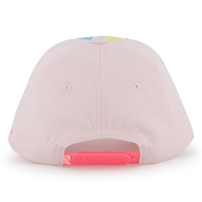 detail Dívčí kšiltovka s flitry a neonovými detaily BILLIEBLUSH
