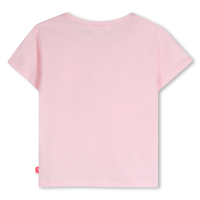 detail Dívčí tričko , flitry, žerzej, comfort fit, krátký rukáv BILLIEBLUSH