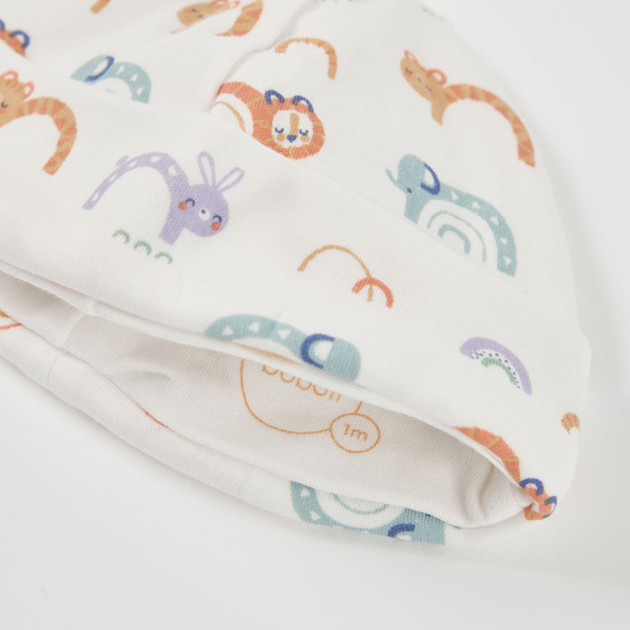 detail Unisex kojenecká souprava – krémová BOBOLI