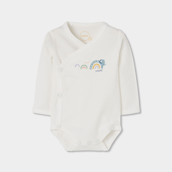 detail Unisex kojenecká souprava – krémová BOBOLI