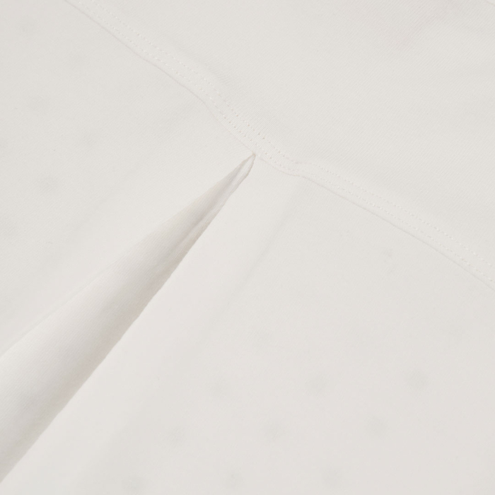 detail Dívčí strečové tričko ROCK – off white BOBOLI