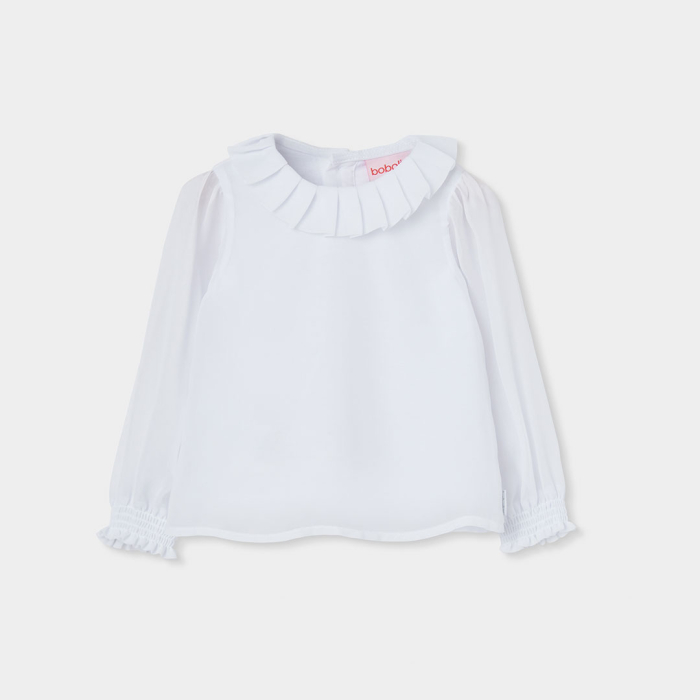 detail Dívčí halenka s volány BOBOLI