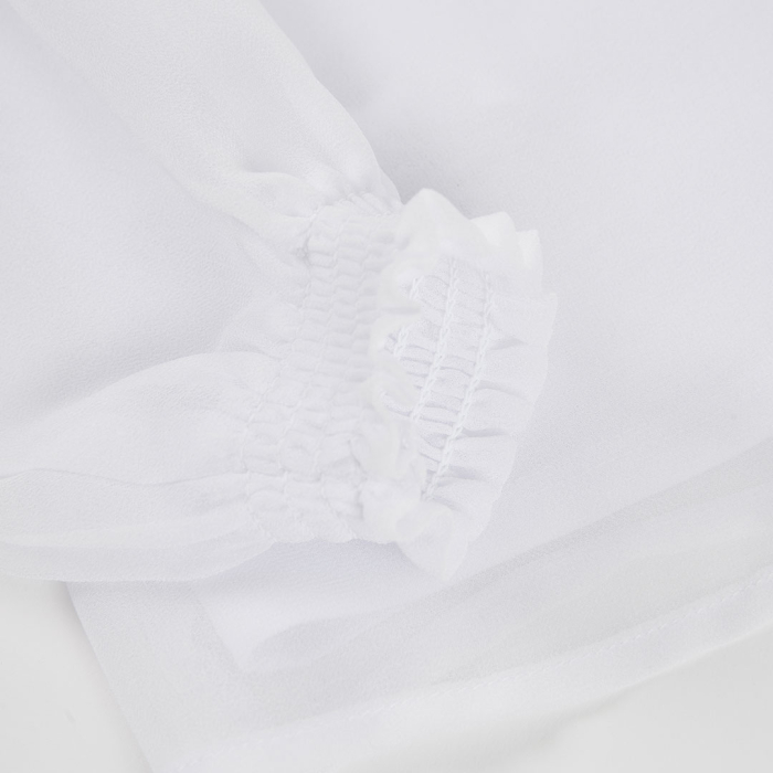 detail Dívčí halenka s volány BOBOLI