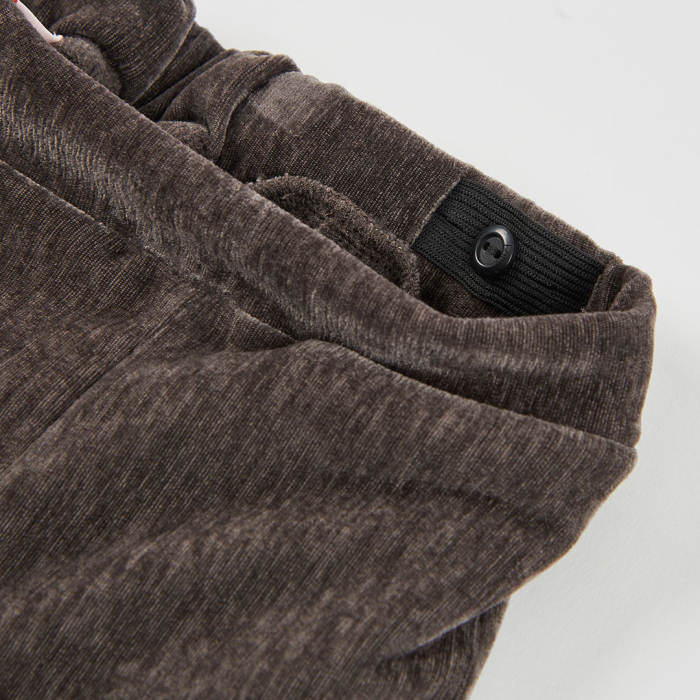 detail Dívčí sametové kalhoty BOBOLI