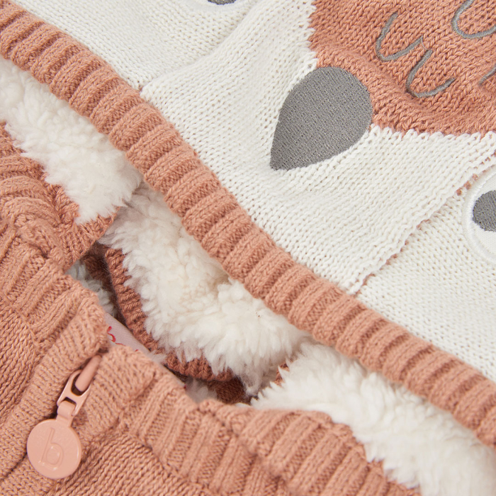 detail Unisex baby kardigan – barevný BOBOLI