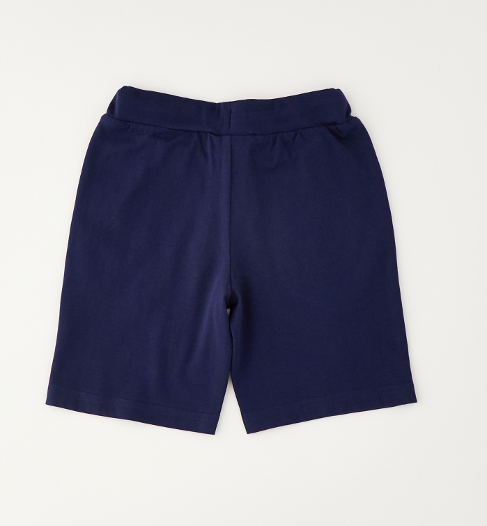 detail Chlapecké tmavě modré kraťasy s potiskem Game On IDO