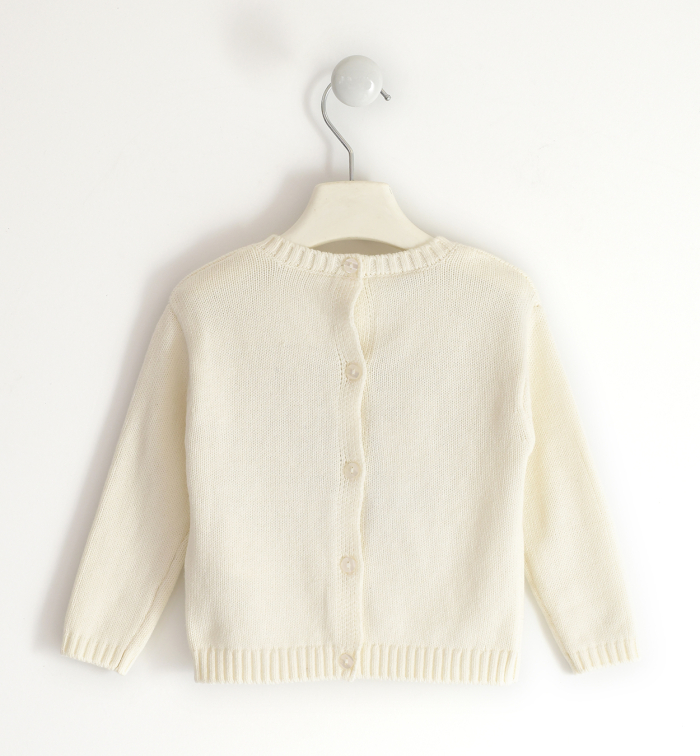 detail Dětský dívčí svetr IDO