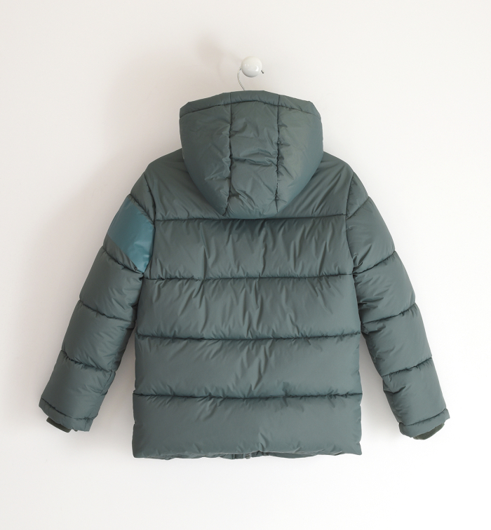 detail Chlapecká polstrovaná bunda s kapucí SARABANDA