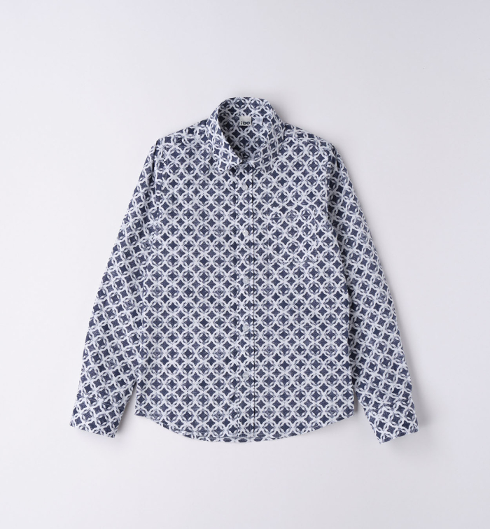 detail Chlapecká vzorovaná košile IDO
