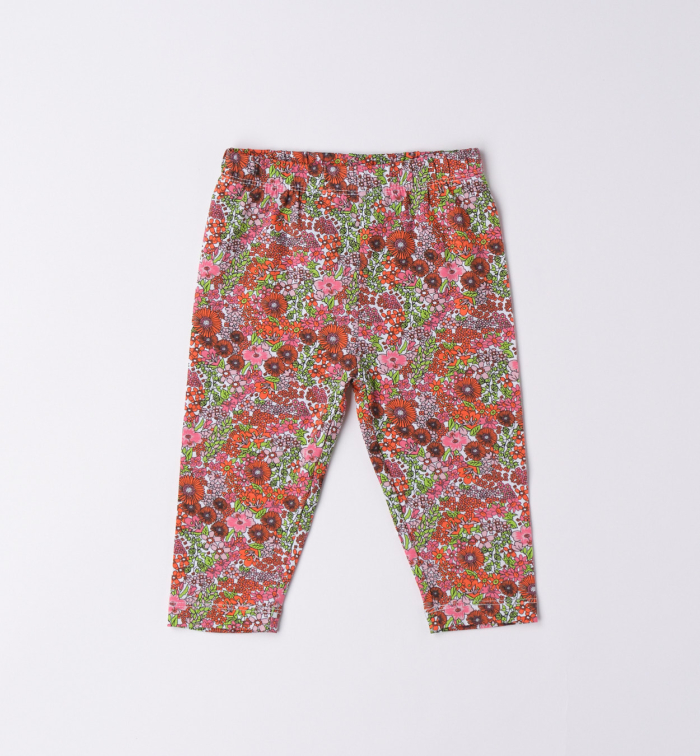 detail Dívčí krátké vzorované legíny IDO