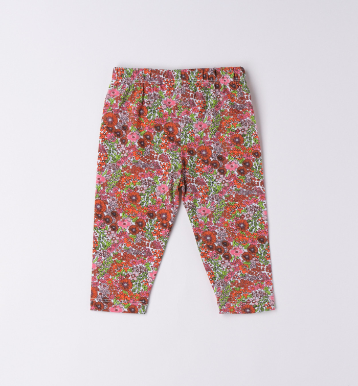 detail Dívčí krátké vzorované legíny IDO