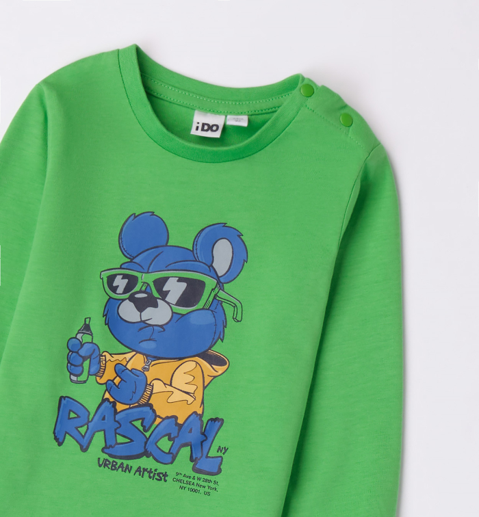 detail Chlapecké tričko s dlouhým rukávem IDO