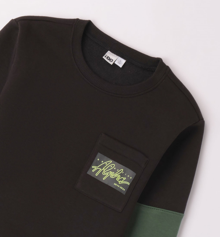 detail Chlapecká mikina s malou kapsičkou IDO