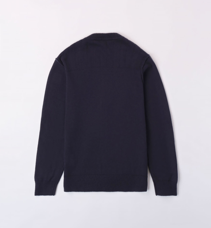 detail Chlapecký pletený kardigan zapínání vepředu IDO