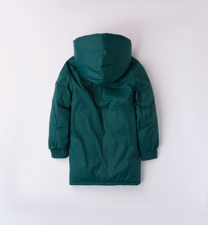detail Chlapecký péřový kabát s kapucí SARABANDA