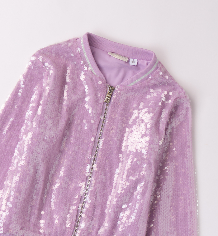 detail Dívčí bunda s flitry SARABANDA