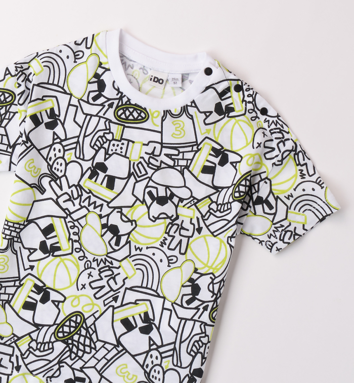 detail Chlapecké tričko s potiskem IDO