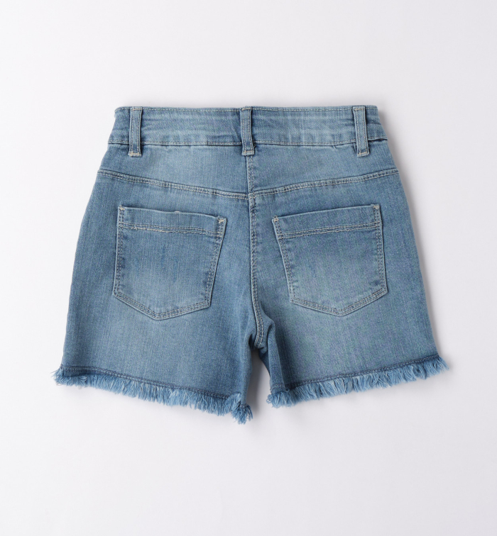 detail Dívčí džínové krat'asy IDO