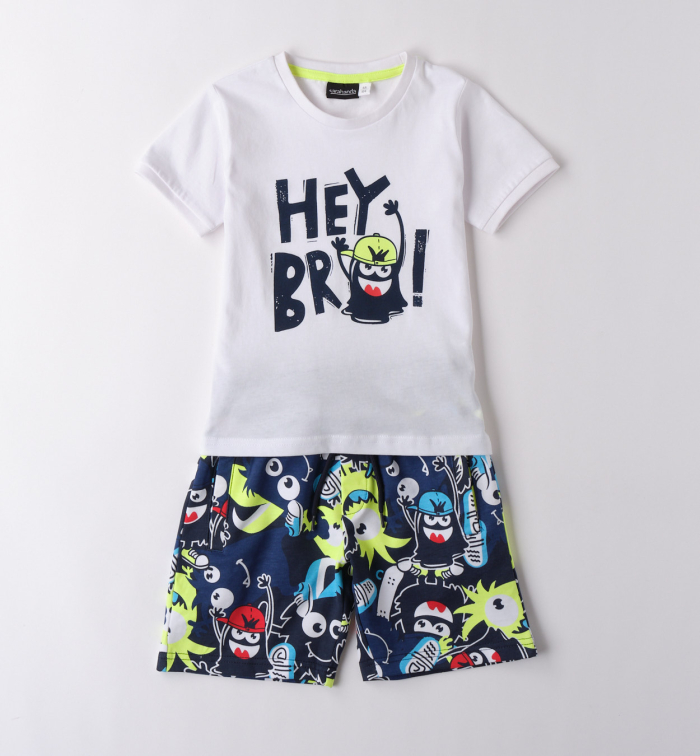 detail Chlapecký letní outfit s potiskem SARABANDA