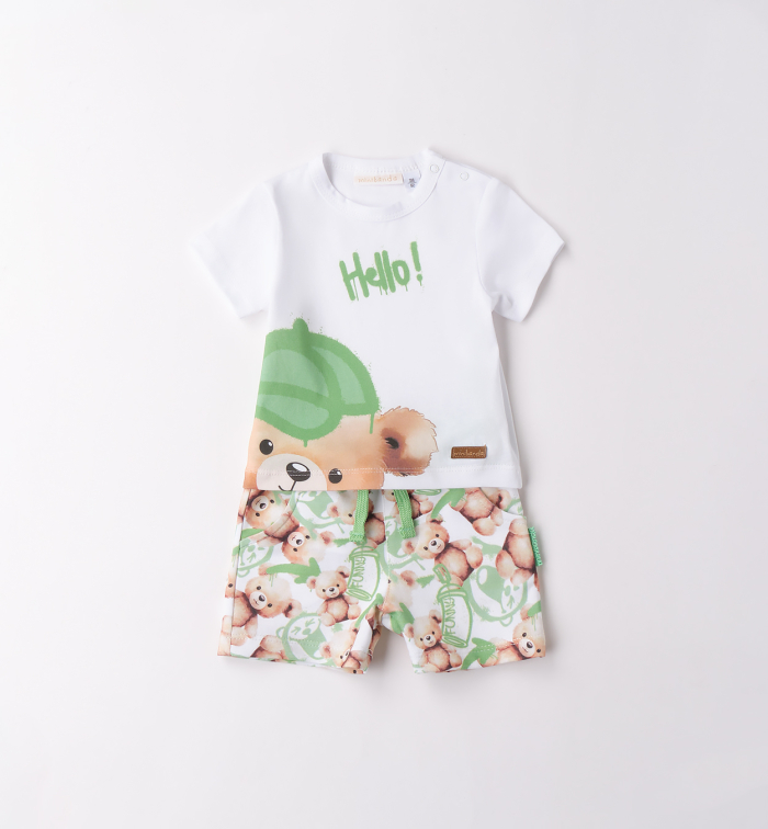 detail Dětský outfit tričko a krat'asy MINIBANDA
