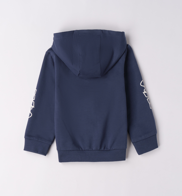 detail Chlapecká mikina s kapucí a graffiti potiskem SARABANDA