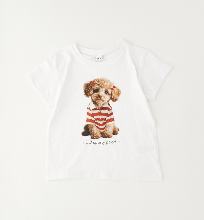 detail Dívčí tričko s pejskem iDO sporty poodle IDO
