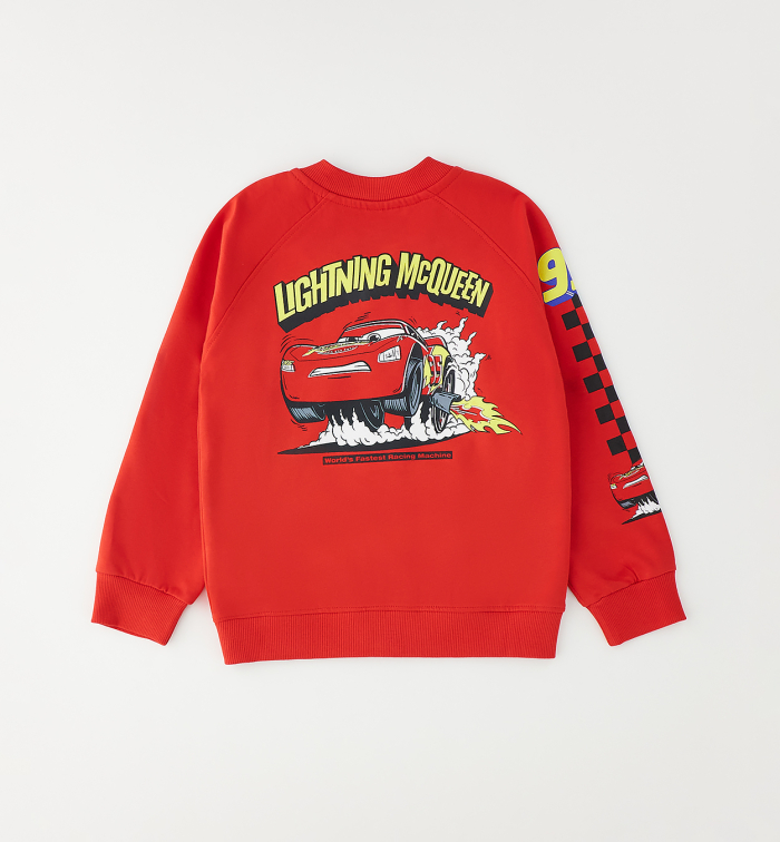 detail Chlapecká mikina Cars Lightning McQueen IDO