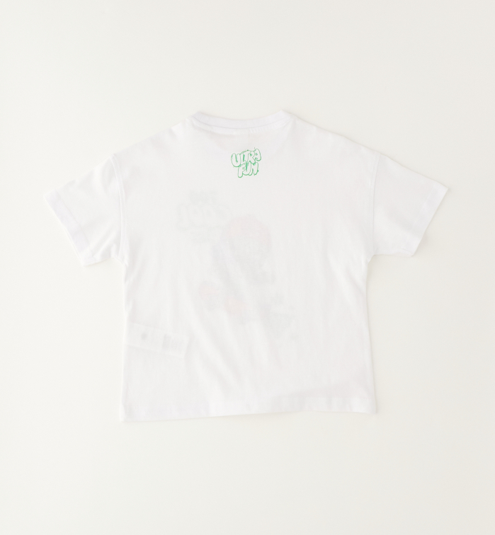 detail Chlapecké bílé tričko s motivem mimozemšťana Too Cool IDO