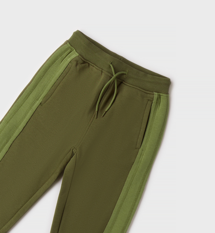 detail Chlapecké úpletové jogger kalhoty IDO